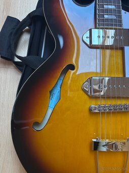 Epiphone Casino Vintage Sunburst Semiakustická gitara - 3