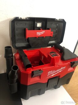 Milwaukee aku vysávač pre suché i mokré vysávanie - 3