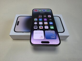 APPLE IPHONE 14 PRO MAX 128GB SPACE BLACK ,BATERKA 100% - 3