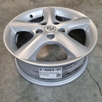 Suzuki disky 5x114,3 R16 6J ET50 - 3