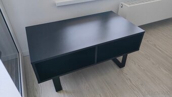 Konferenčný stolík Logan - čierna - 3
