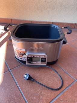 Crock-Pot pomalý hrniec 5,6 l čierny, nehrdzavejúca oceľ - 3