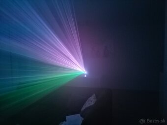 Laser animačný na diaľkové ovládanie, RGB plnofarebný - 3