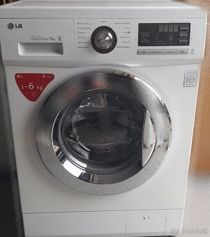 Pračka LG 1-6Kg slim- -úzka Trieda A+++ - 3