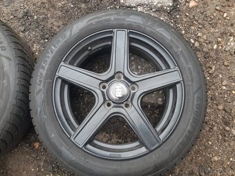 ELEKTRONY 5x112r16 obuté zimné 205/55r16 - 3