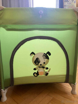 Skladacia detska postel + matrac - 3