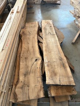 Vysušené orechové fošne, orech, 52 a 60 mm - 3