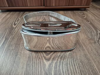 kabelka Diesel strieborná - 3