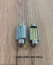 LED T10, T15, sulfidky C5W/C10W - 3