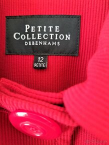 Cerveny kabatik do pasa velkost 38 - 3