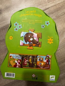 Puzzle červená ciapocka - 3