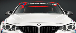 nálepka BMW  M Performance na čelné sklo - 3
