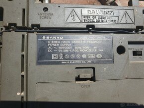Predam Sanyo Stereo Radio Cassette Recorder M9711LU - 3