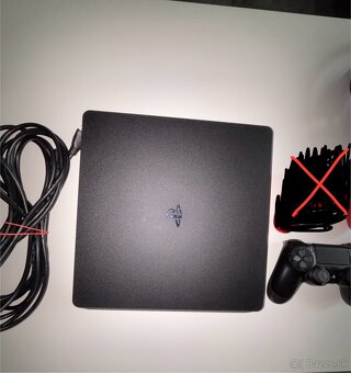 PlayStation 4 Slim 500GB +(slúchadla grátis) - 3