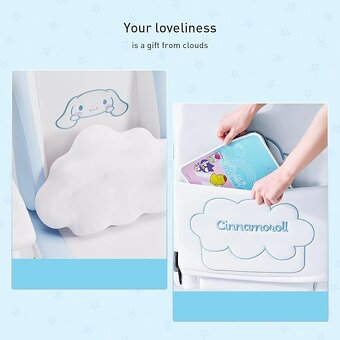 AutoFull x Cinnamoroll herná stolička – limitovaná edícia - 3