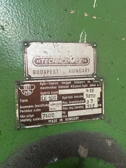 Ohraňovací lis hydraulický LE 100 /3000 - 3