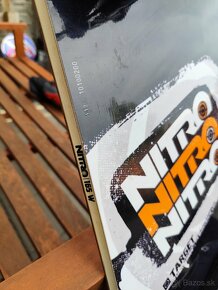 [ Zlacnené ] Predam Snowboard Nitro 165W s prislusenstvom - 3