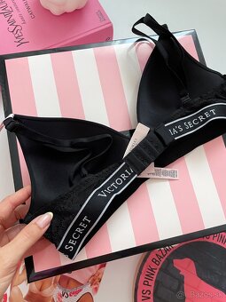Victoria’s Secret bezkosticova logo strap podprsenka - 3