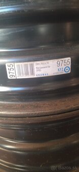 Opel Zafira B plechové disky 5×110 R16 - 3