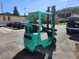 VZV Mitsubishi FD15 plynový, 1350kg, 3.7m, boční posuv - 3