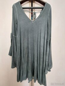 Tmavo zelené letné šaty American Eagle / veľ. S - 3