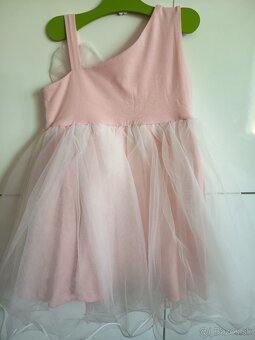 Nové šaty 110 + bolerko - 3