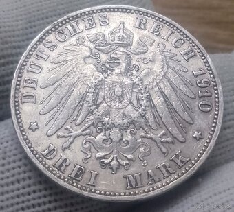 Strieborné mince Nemecka.Rezervované. - 3