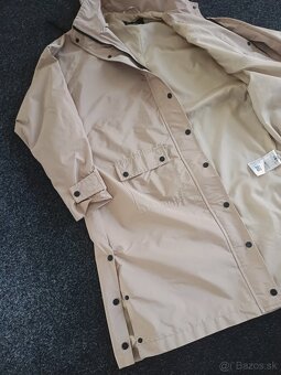 Balenciaga - bežové pončo s kapucňou - 3