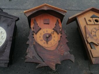 Predám 4x starožitné kukučkové hodiny - 3