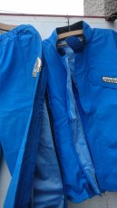 Predám Motorový oblek do dažďa CONDOR, modrá, veľkosť L - 3