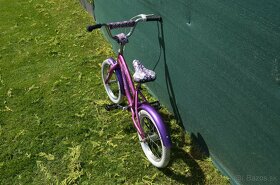Detsky bicykel ružový, dievčenský, 16'' kolesá - 3