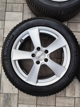 Predám disky 7JX17 H2 a zimné pneumatiky 225/50r17 - 3