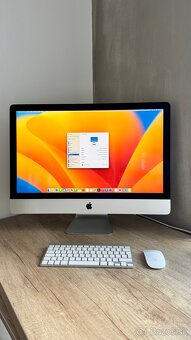 Predám iMac 27" 5K/I5 3.4GHZ/8GB RAM/1TB FusionDrive - 3