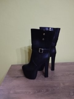 Dámske robustné platformové čižmy - 3