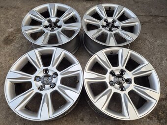 5x112 r17 ET28 x 7,5J elektróny originál AUDI - 3