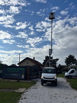 Prenájom vysokozdvižnej montážnej plošiny 17m - 3