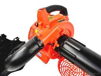 Benzinové motorové dúchadlo fukár vysávač a drvič lístia - 3