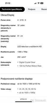 TV Philips 32PHH4309/88 - 3