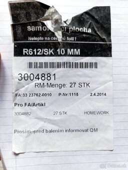 Izolačné dosky CELLO R612 - 3