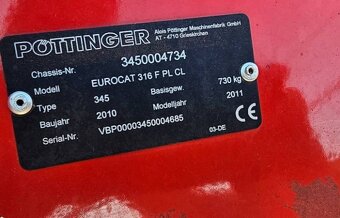Čelna kosa pöttinger 3.4m - 3