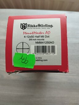 Puškohľad Mount Master 4-12x50 AON s montážou (11mm) - 3