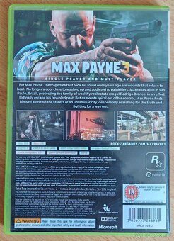 MAX PAYNE 3 - Xbox 360 hra - 3