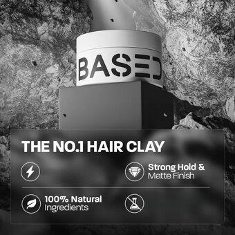 BASED hair clay NOVÝ - 3