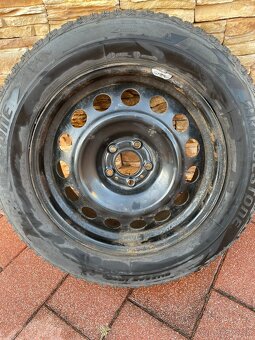 Plechové disky s pneu na Peugeot 3008 - 3