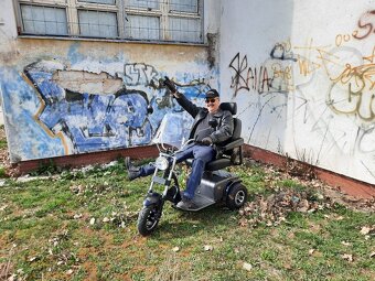 elektrický invalidný vozík, skúter - 3