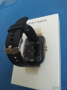 Inteligentné hodinky, možnosť volania, čierne - 3
