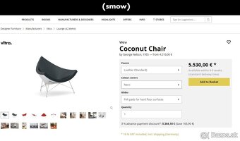 Coconut Chair - 3 kusy - 3