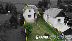 RADO | Stavebný pozemok 297m2 + starý rodinný dom, Vrícko -  - 3