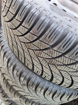 5x112 R15 plechove disky +zimne pneu195/65 R16 - 3
