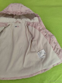 Zimná dievčenská bunda s kapucňou - 3